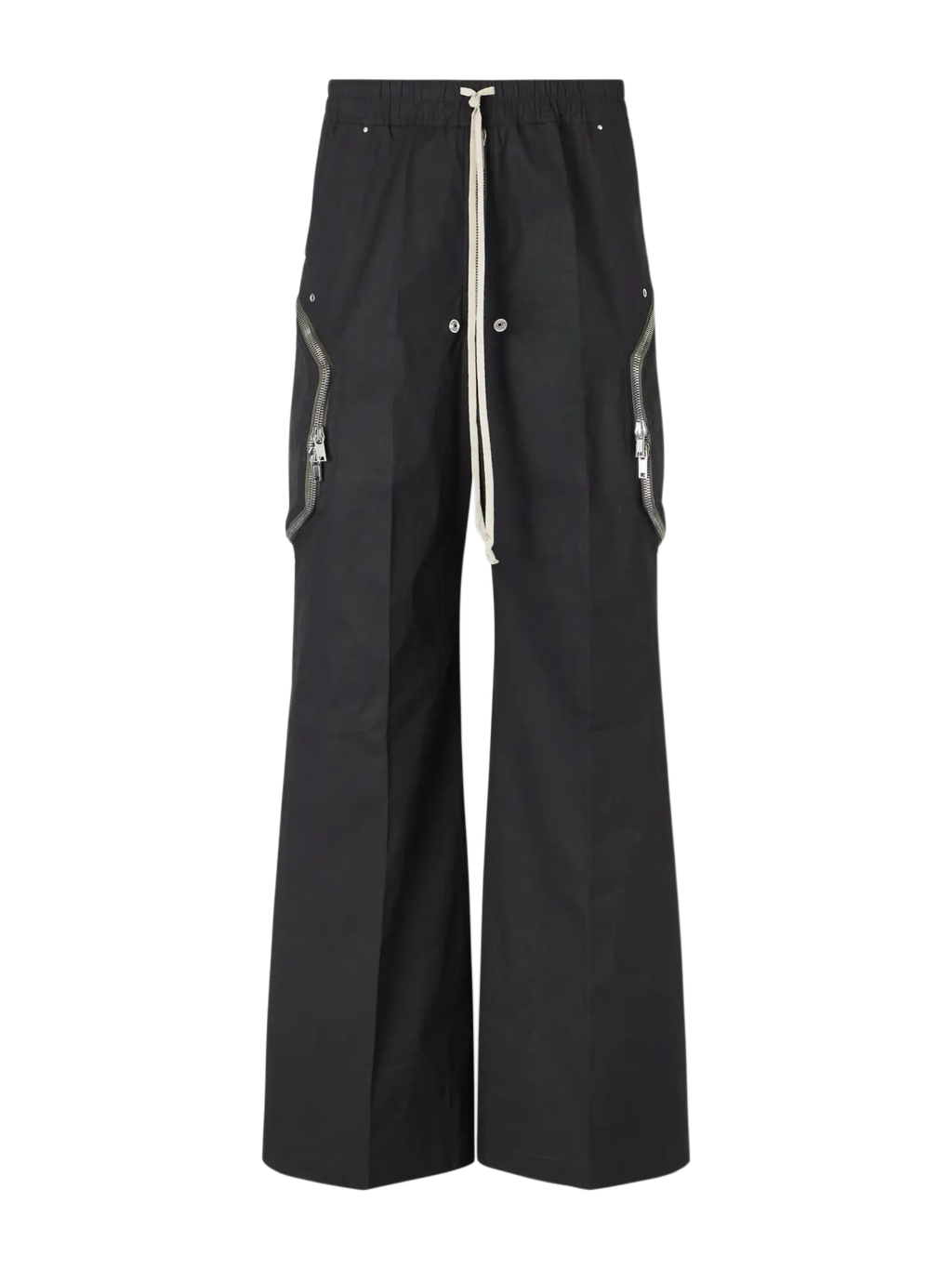 RICK OWENS POPLIN CARGO TROUSERS