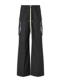 RICK OWENS POPLIN CARGO TROUSERS